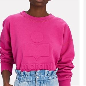 Isabel Marant Étoile Logo Printed Crewneck Sweatshirt